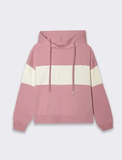 Donna Piazza Italia Donna|Felpe<Felpa con cappuccio vestibilità regular - cipolla