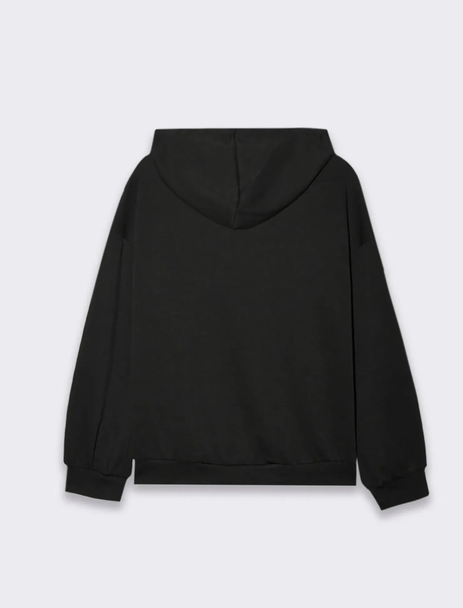 Piazza Italia Felpa con zip e cappuccio con coulizze tasca marsupio - Nero Cheap