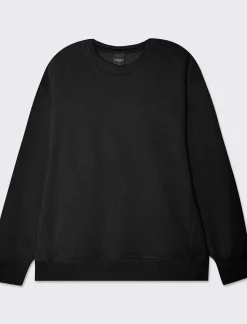 Donna Piazza Italia Donna|Felpe<Felpa crop con cappuccio e chiusura in metallo -