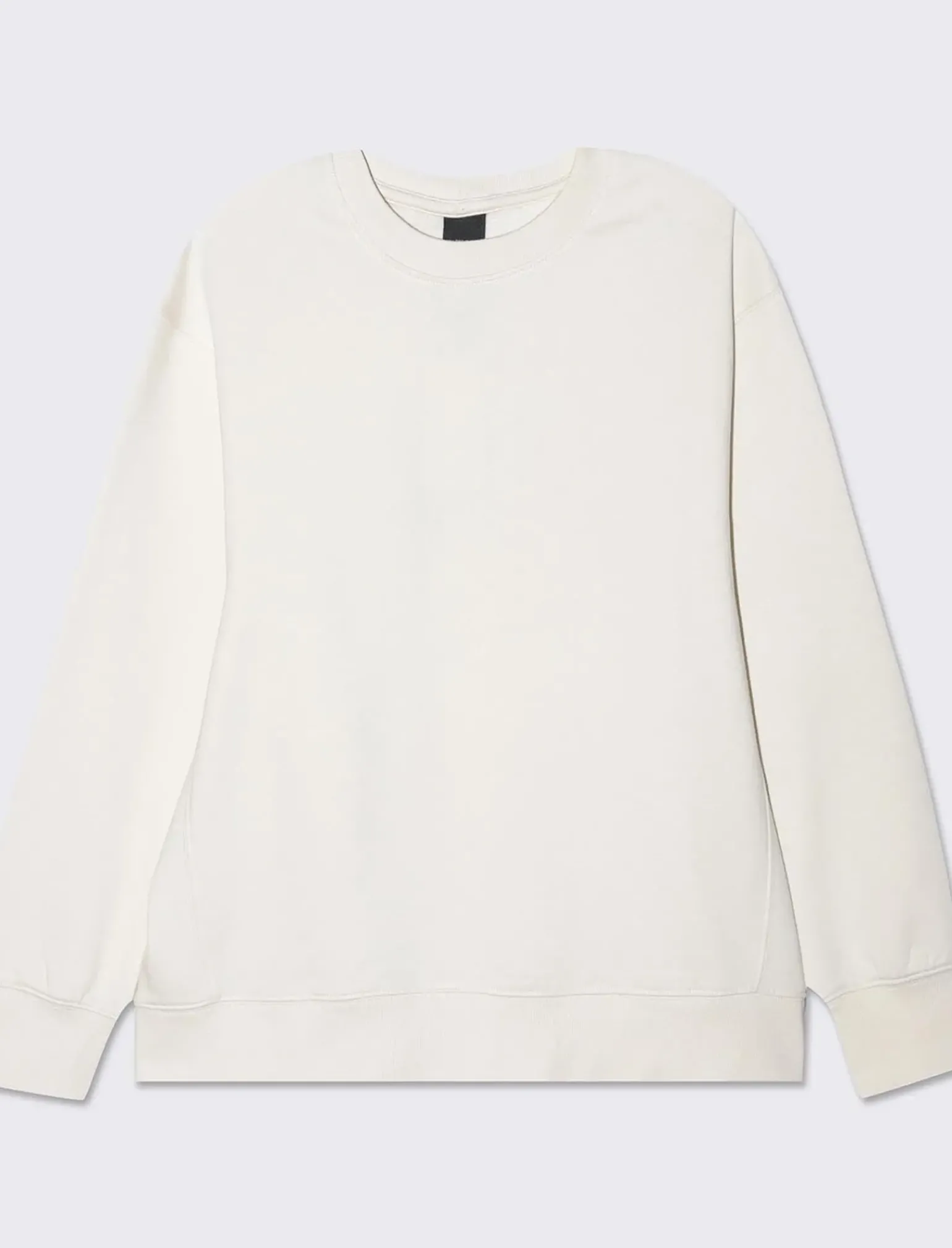 Donna Piazza Italia Donna|Felpe<Felpa crop con cappuccio e chiusura in metallo - Avorio