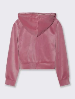 Piazza Italia Bambina|Felpe<Felpa cropped in tessuto effetto ciniglia -