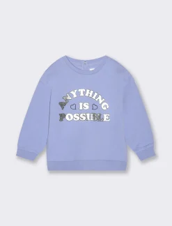 Piazza Italia Neonata<Felpa fantasia con stampa all over -