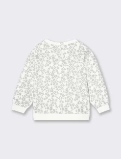 Piazza Italia Neonata<Felpa fantasia con stampa all over - panna