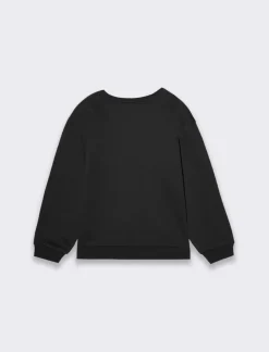 Bambino Piazza Italia Bambino|Felpe<Felpa garzata da bambino modello girocollo e stampa frontale -