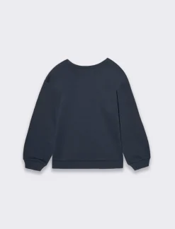 Bambino Piazza Italia Bambino|Felpe<Felpa garzata da bambino modello girocollo e stampa frontale -