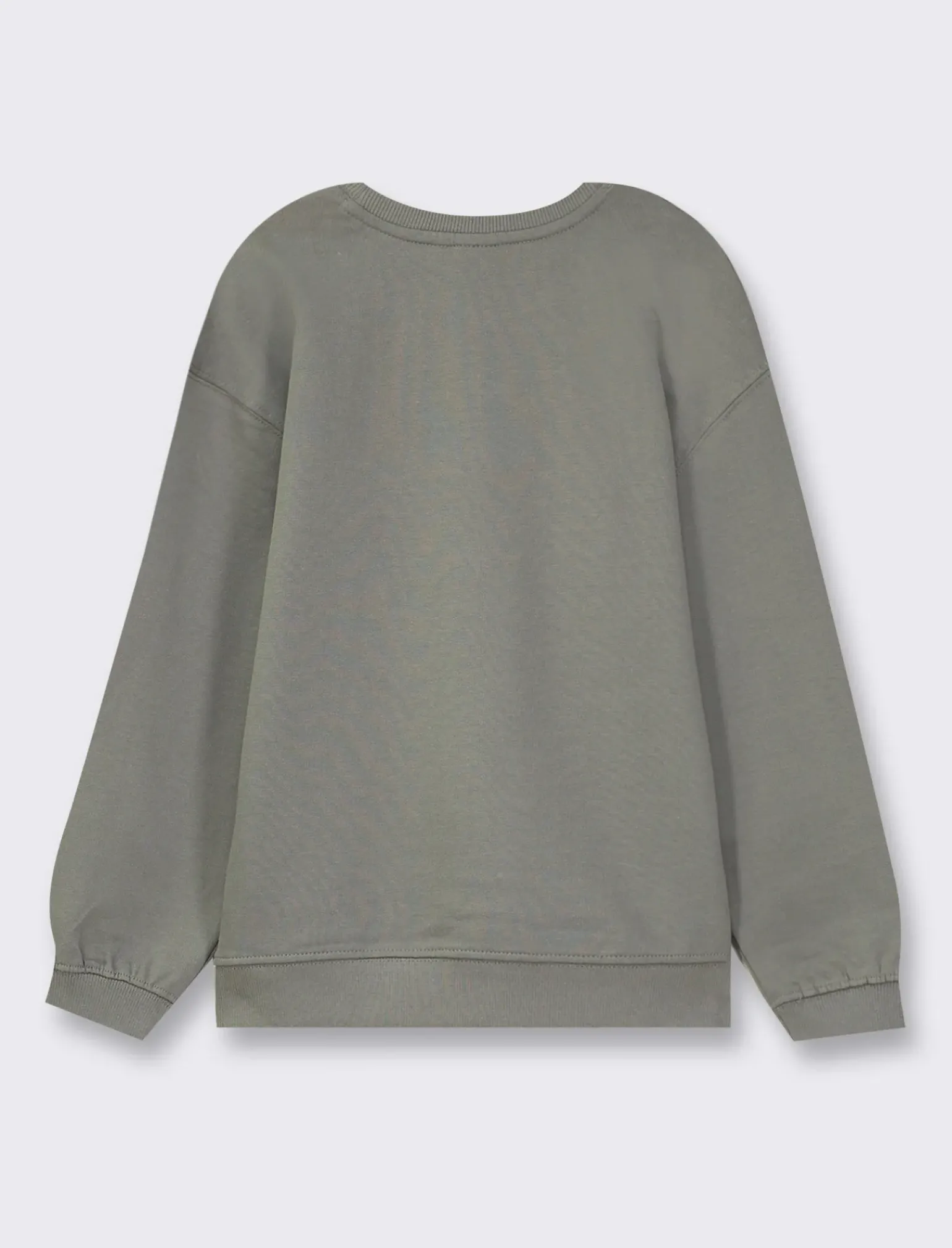 Bambino Piazza Italia Bambino|Felpe<Felpa girocollo con etichetta sul fondo disponibile in quattro varianti - militare