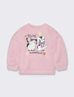 Piazza Italia Neonata<Felpa girocollo con stampa frontale -