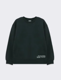 Bambino Piazza Italia Bambino|Felpe<Felpa girocollo garzata da bambino -