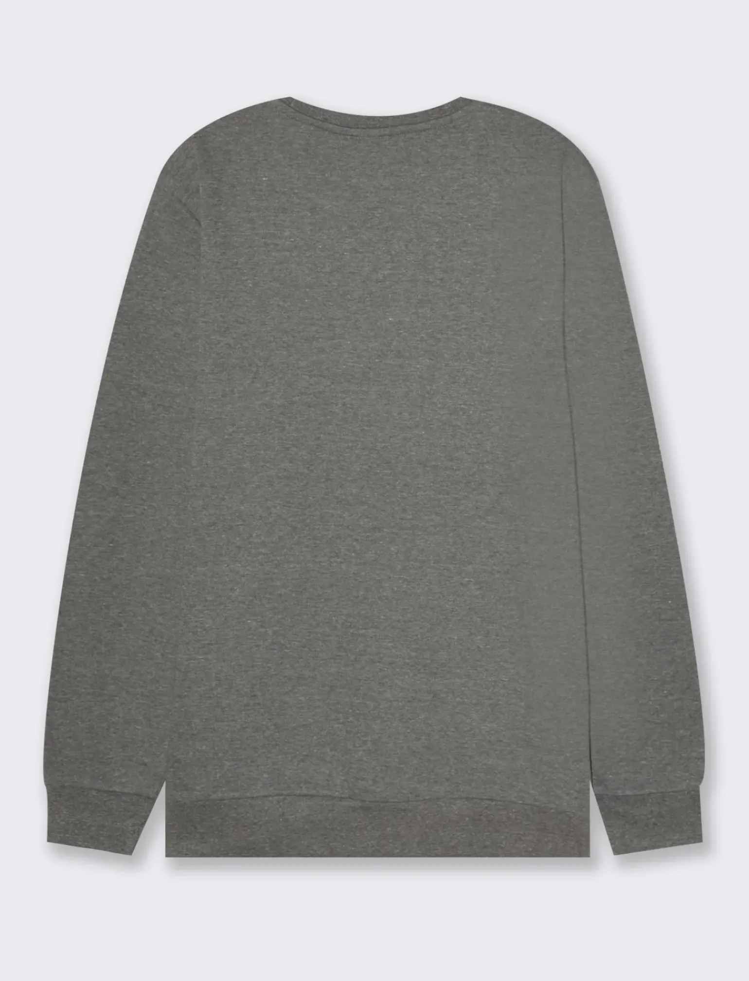 Uomo Piazza Italia Felpe<Felpa girocollo in misto cotone garzato melange -