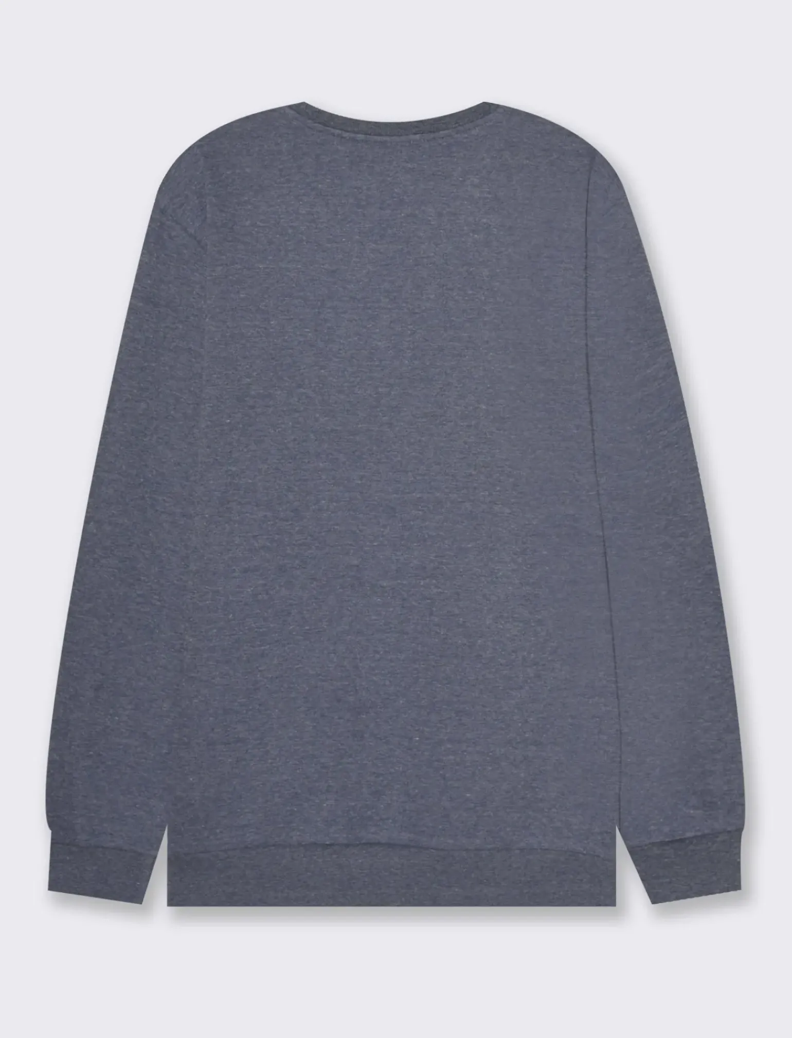 Uomo Piazza Italia Felpe<Felpa girocollo in misto cotone garzato melange -