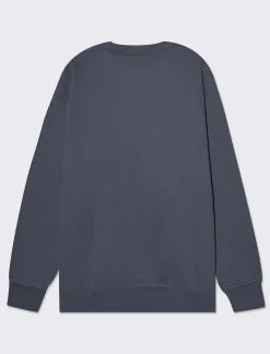 Uomo Piazza Italia Felpe<Felpa girocollo in misto cotone garzato regular fit - Avion