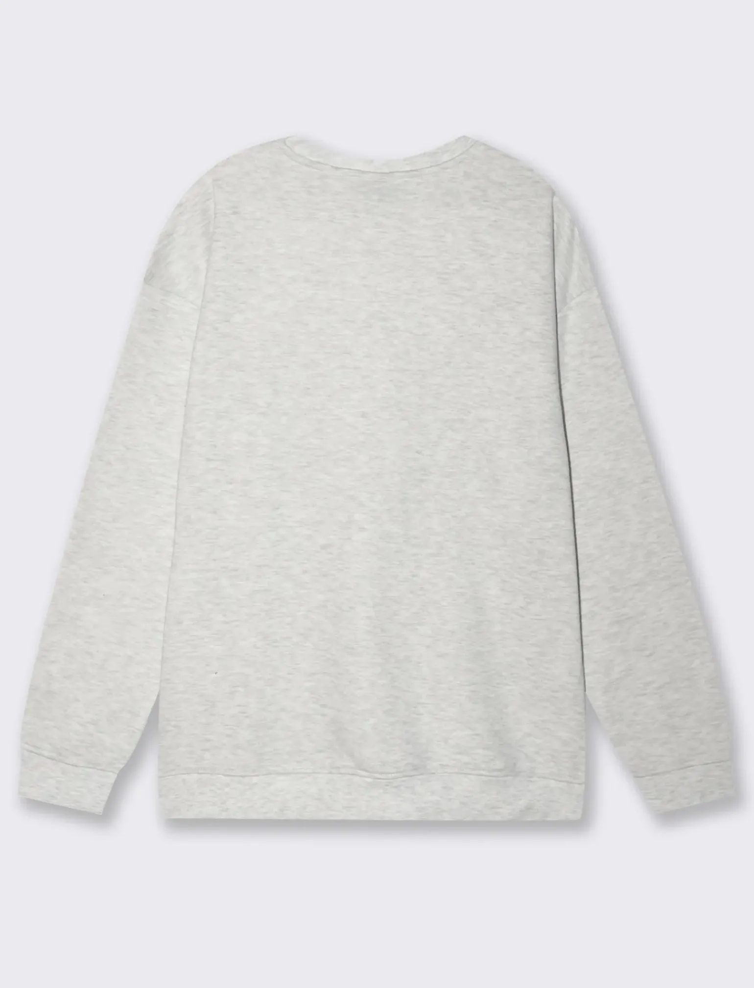 Uomo Piazza Italia Felpe<Felpa girocollo in misto cotone garzato, relaxed fit - mel.