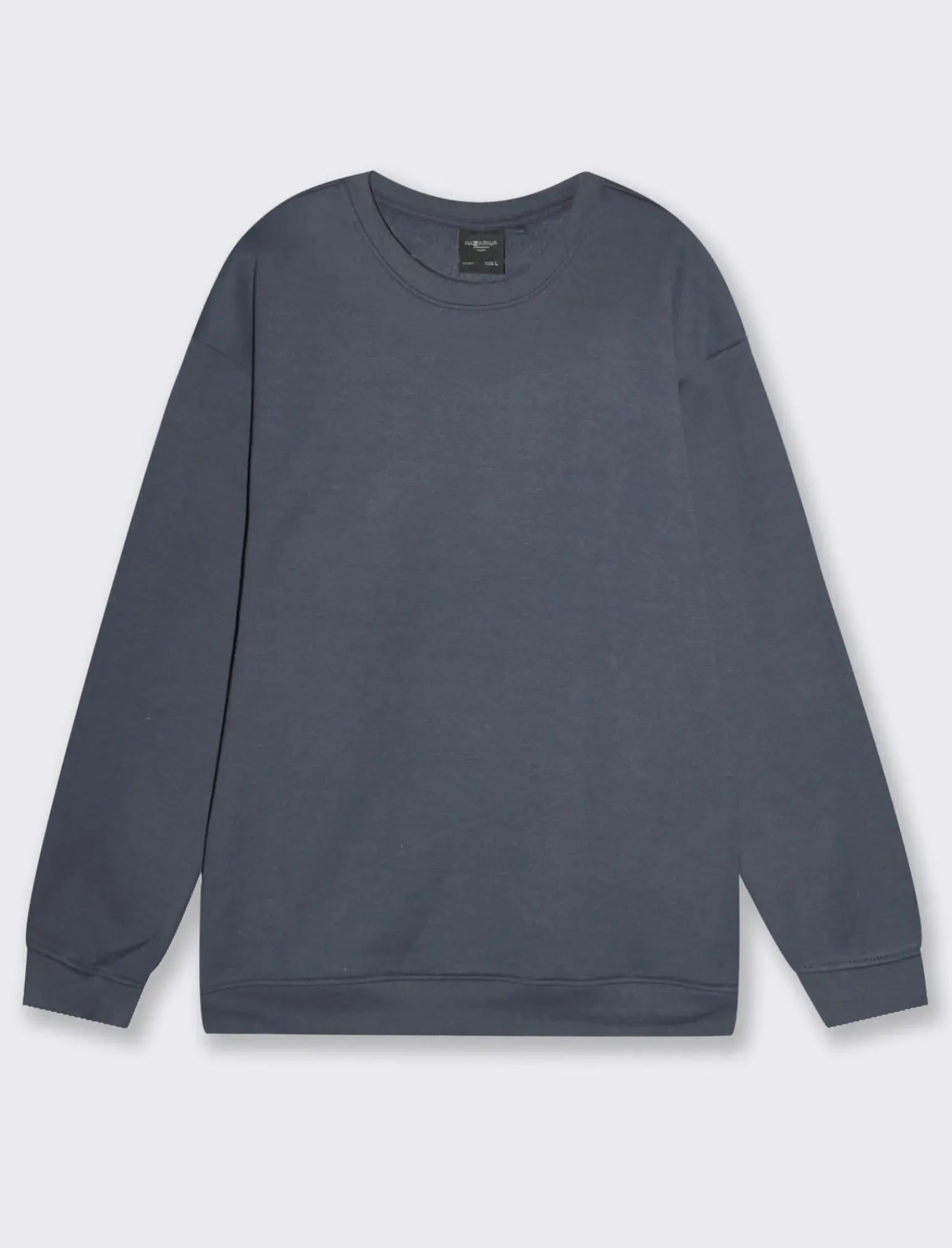 Uomo Piazza Italia Felpe<Felpa girocollo in misto cotone garzato, relaxed fit - Avion