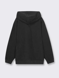 Bambino Piazza Italia Felpe<Felpa in cotone con polsini in costina stampa skate per uno stile minimal sport -