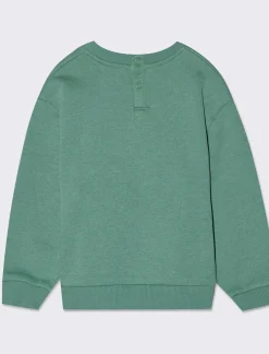 Piazza Italia Neonato|Felpe<Felpa in misto cotone, con stampa frontale e applicazione -