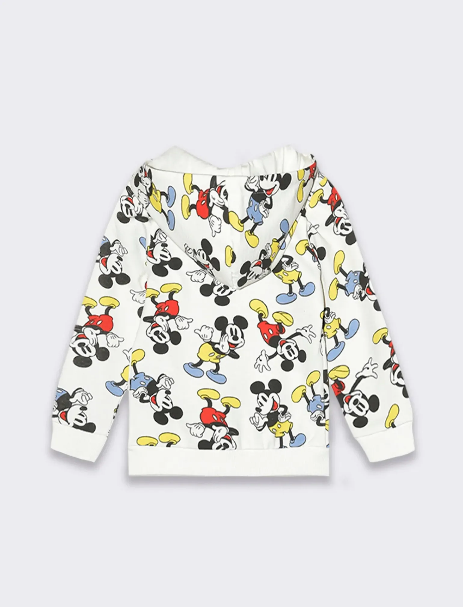 Piazza Italia Felpe<Felpa in misto cotone, con cappuccio e zip, con stampa Mickey Mouse - Fantasia