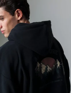 Uomo Piazza Italia Felpe<Felpa in pile con cappucio regolabile con laccio in regular fit -