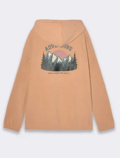 Uomo Piazza Italia Felpe<Felpa in pile con cappucio regolabile con laccio in regular fit -