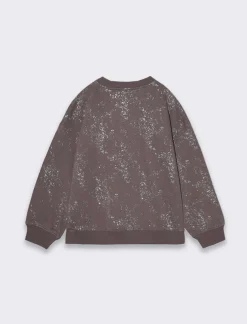 Piazza Italia Bambina|Felpe<Felpa in policotone con stampa metallizzata -