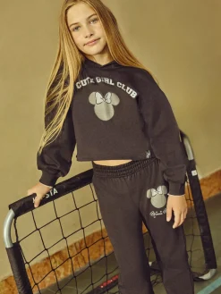 Piazza Italia Felpe|Felpe<Felpa invernale Minnie con cappuccio da bambina -