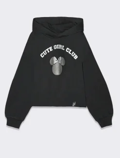 Piazza Italia Felpe|Felpe<Felpa invernale Minnie con cappuccio da bambina -