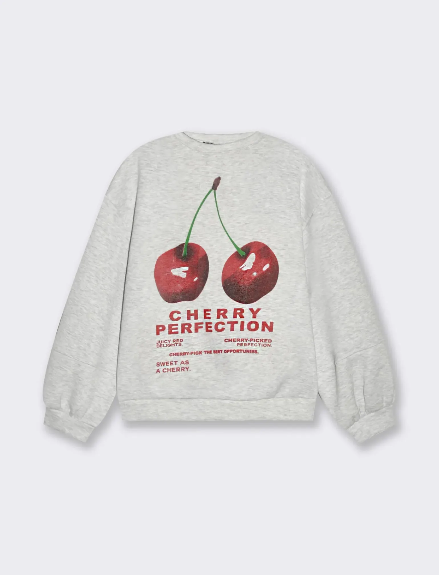 Donna Piazza Italia Felpe<Felpa manica lunga con stampa e vestibilità oversized -