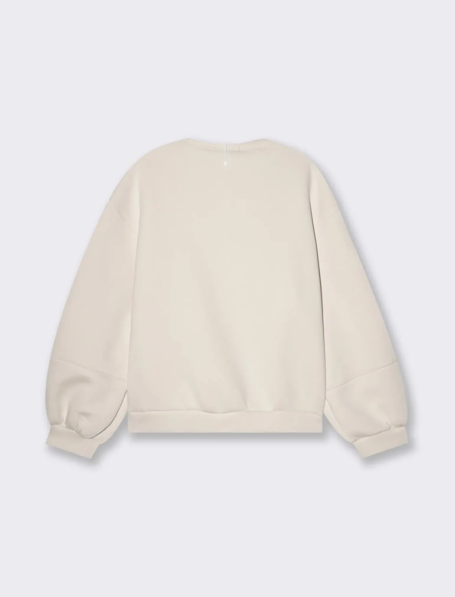 Donna Piazza Italia Felpe<Felpa manica lunga con stampa e vestibilità oversized -