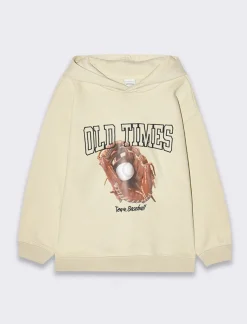 Bambino Piazza Italia Bambino|Felpe<Felpa modello ampio da bambino - Beige