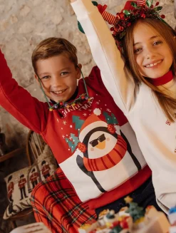 Bambino Piazza Italia Bambino|Felpe<Felpa Natale da bambino -