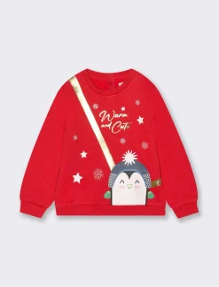 Piazza Italia Neonata<Felpa natalizia da neonata -