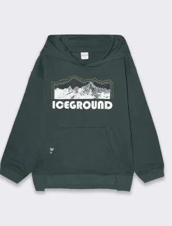 Bambino Piazza Italia Bambino|Felpe<Felpa oversize da bambino - Verde