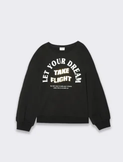 Piazza Italia Bambina|Felpe<Felpa regular fit con stampe -