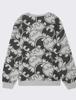 Bambino Piazza Italia Felpe<Felpa vestibilità over size stampata logo Batman, con costina al fondo e ai polsi - Fantasia