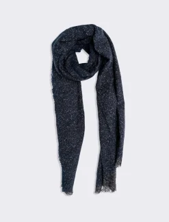 Uomo Piazza Italia Foulard E Sciarpe<Foulard da uomo effetto bottonato con frange -