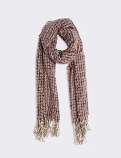 Uomo Piazza Italia Foulard E Sciarpe<Foulard da uomo effetto spina di pesce -