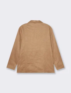 Donna Piazza Italia Giacche E Blazer<Giacca con risvolto e manica a 3/4 da donna - Cammello