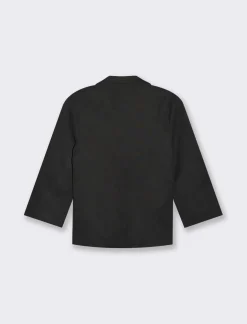 Donna Piazza Italia Giacche E Blazer<Giacca cropped con bottoni e maniche a 3/4 -