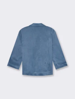 Donna Piazza Italia Giacche E Blazer<Giacca cropped con bottoni e maniche a 3/4 - Denim