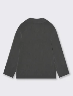 Piazza Italia Bambina|Giacche<Giacca da bambina con bandine laterali a contrasto - Grigio