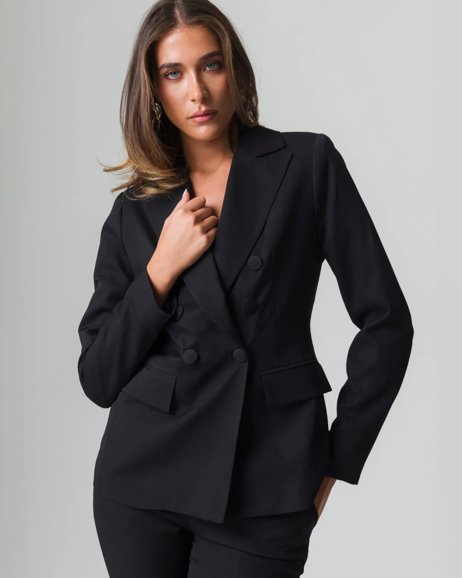 Piazza Italia Giacca foderata mono bottone vestibilità regular - Nero Fashion