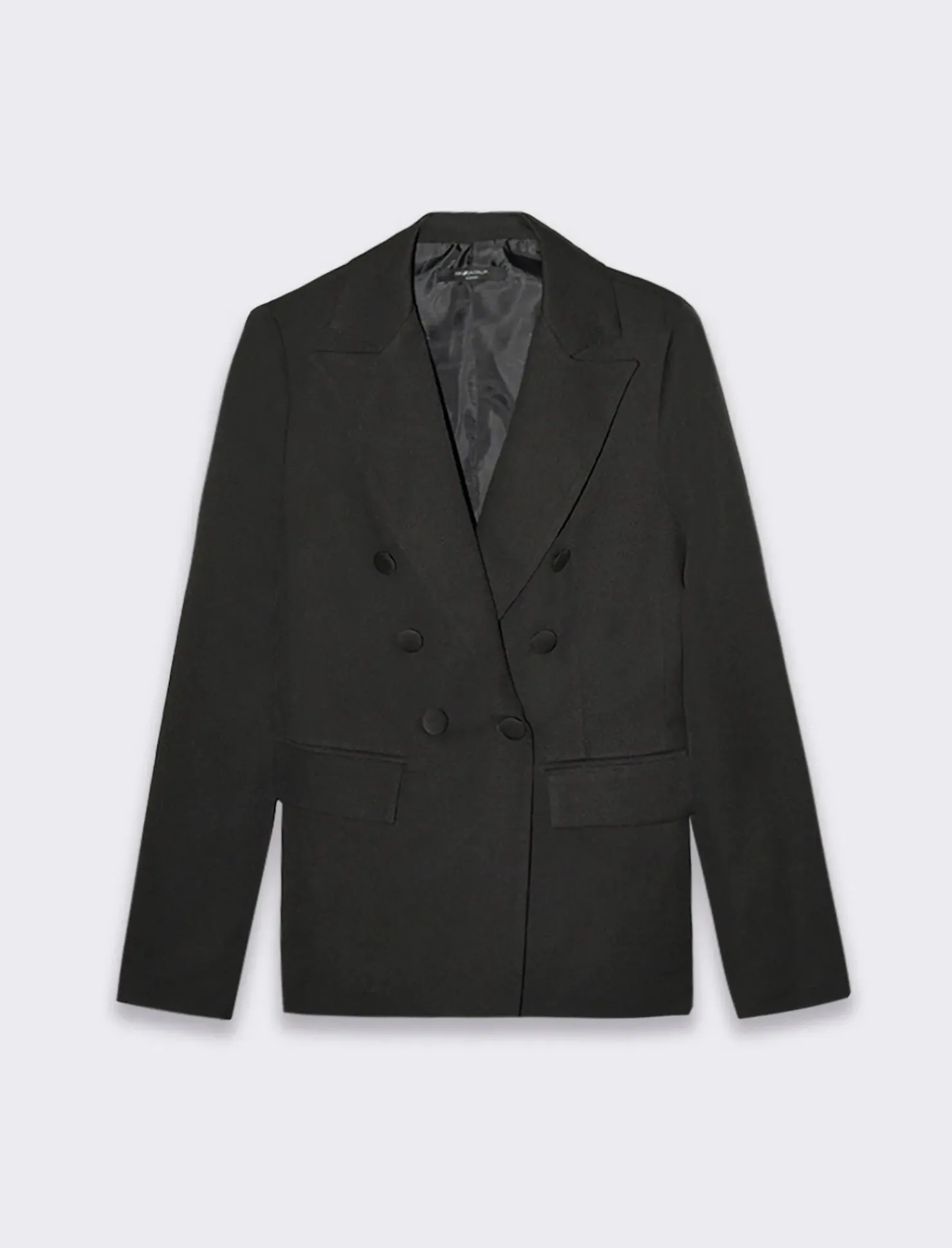 Piazza Italia Giacca foderata mono bottone vestibilità regular - Nero Fashion