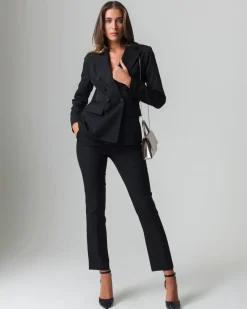 Piazza Italia Giacca foderata mono bottone vestibilità regular - Nero Fashion