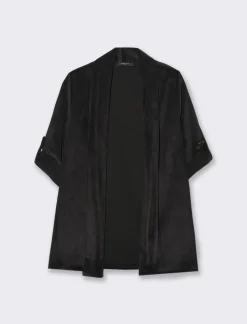 Donna Piazza Italia Donna|Giacche E Blazer<Giacca senza chiusura con manica a 3/4 con risvolto -