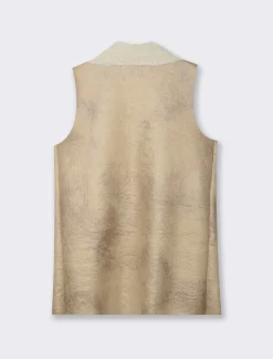 Donna Piazza Italia Giacche E Blazer<Giacca smanicata con tasche a toppa sul davanti -