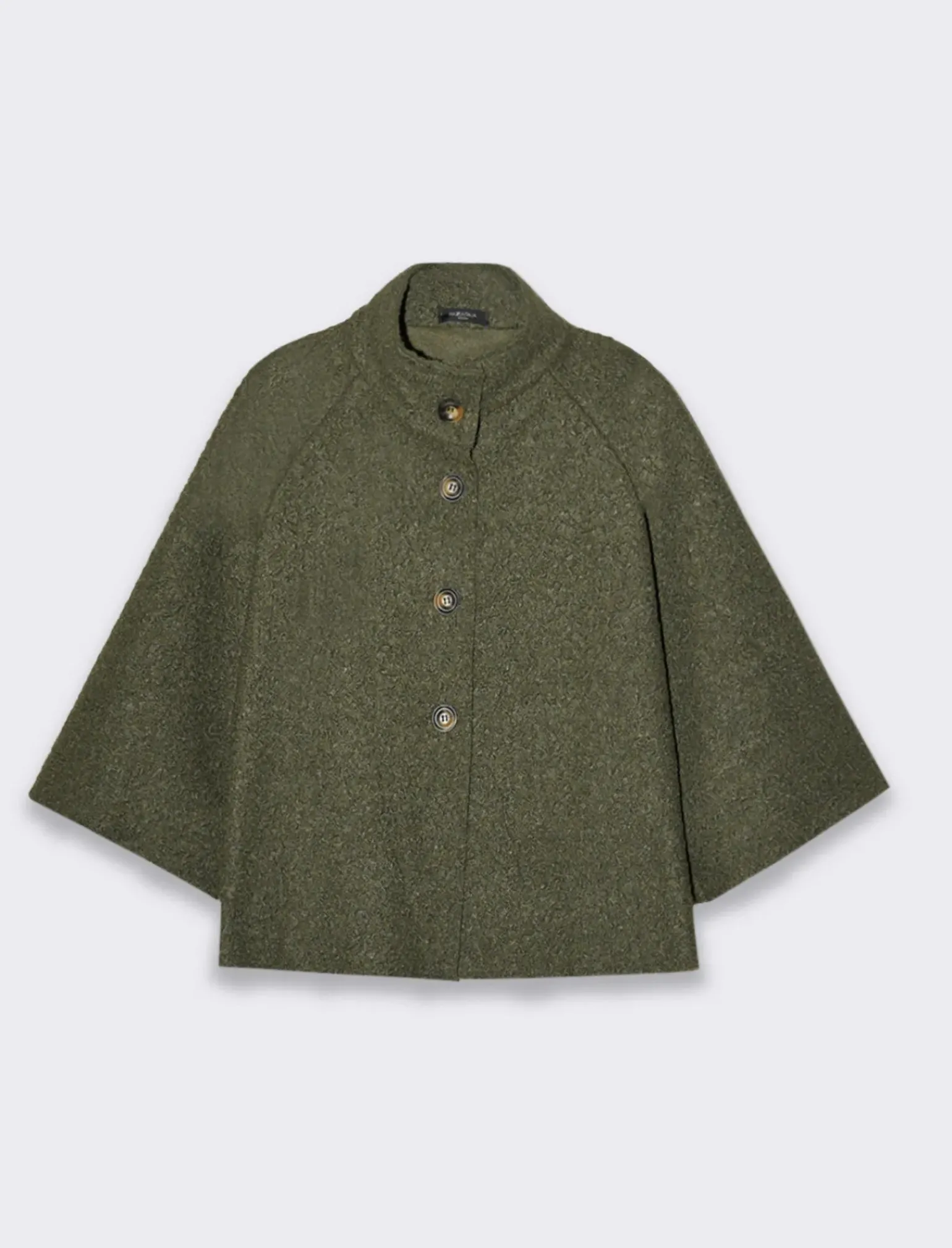 Donna Piazza Italia Donna|Giacche E Blazer<Giaccone corto a collo alto e manica reglan - Ve.milit.