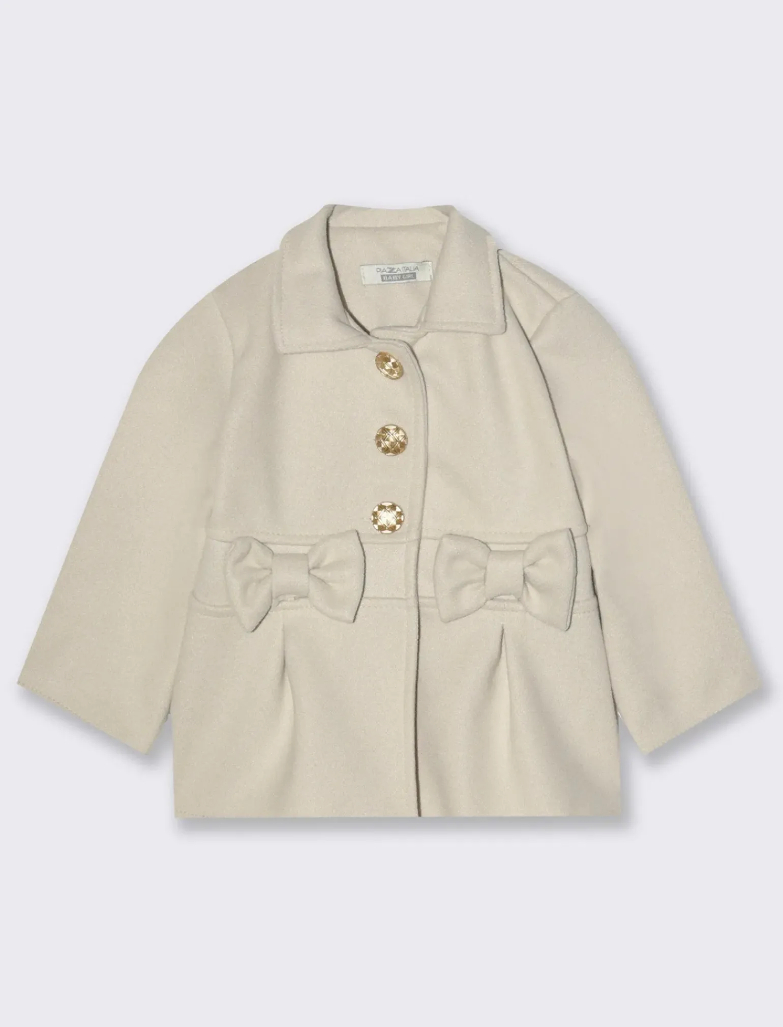 Piazza Italia Neonata<Giaccone da neonata - Bianco panna