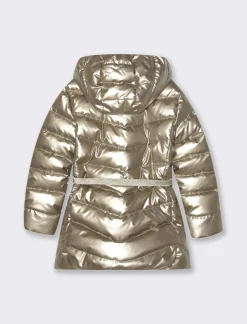 Piazza Italia Bambina|Giubbini E Cappotti<Giaccone effetto metallizzato da bambina -