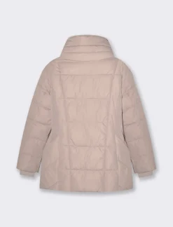 Donna Piazza Italia Donna|Giubbini E Cappotti<Giaccone imbottito vestibilità slim con zip in metallo dorato -