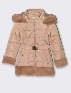 Piazza Italia Bambina|Giubbini E Cappotti<Giaccone lungo da bambina - Marrone