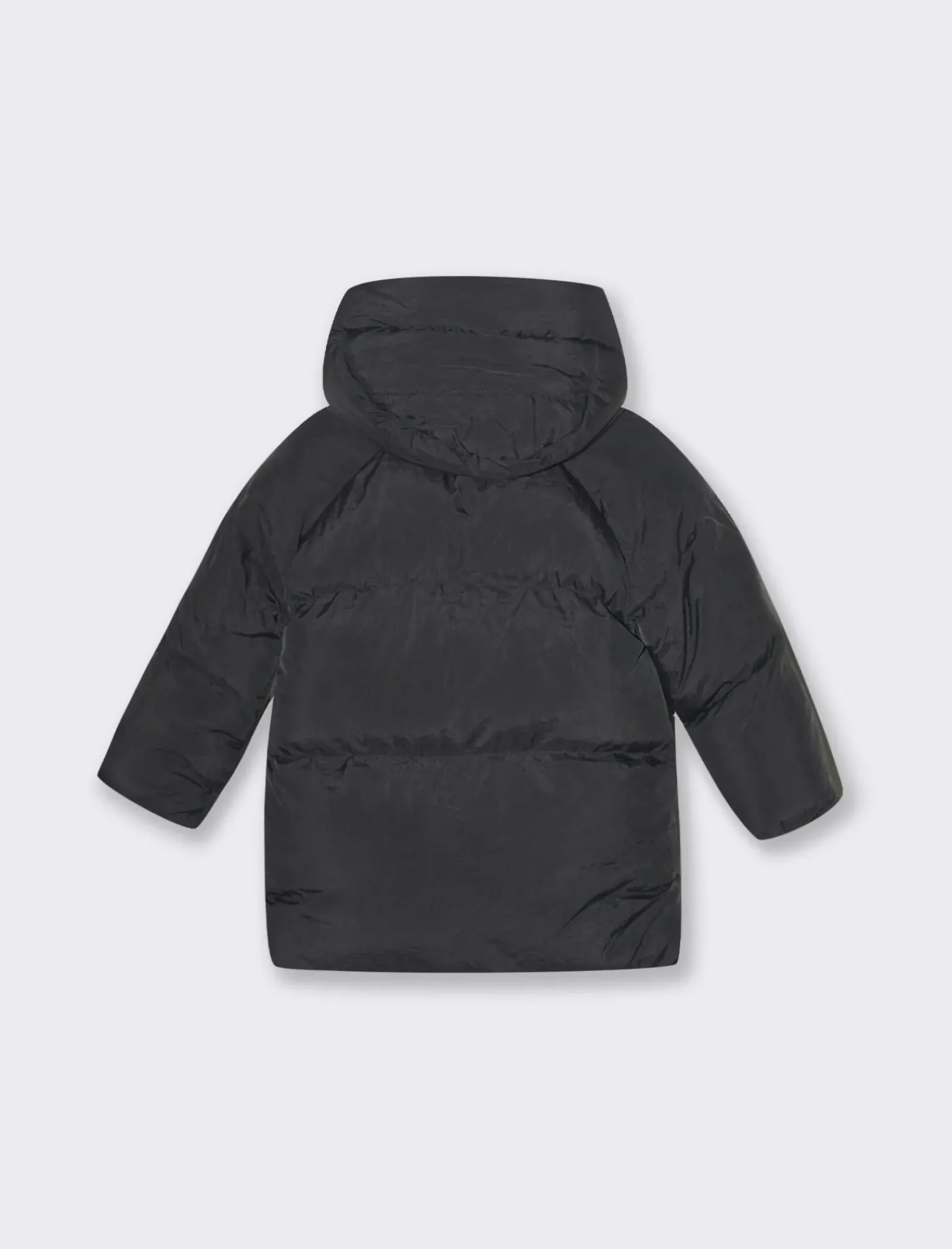 Piazza Italia Giaccone trapuntato con tasconi e cappuccio - Nero Sale